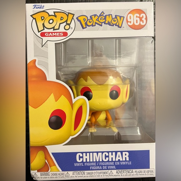 Funko Pop Games POKEMON 963 Chimchar 
New - Picture 1 of 6